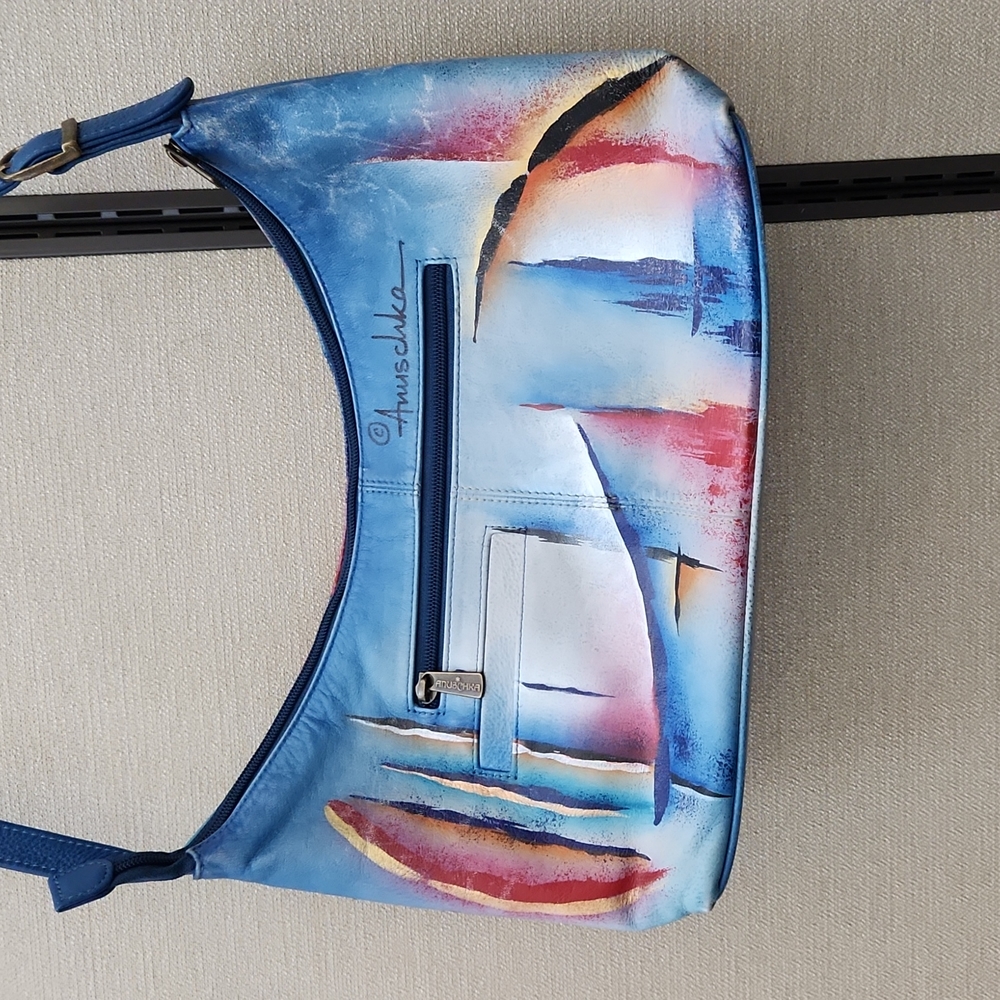 Anuschka Leather Shoulder Bag